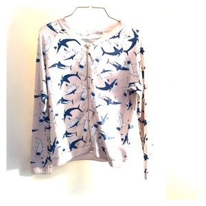 Shark attack zip up!